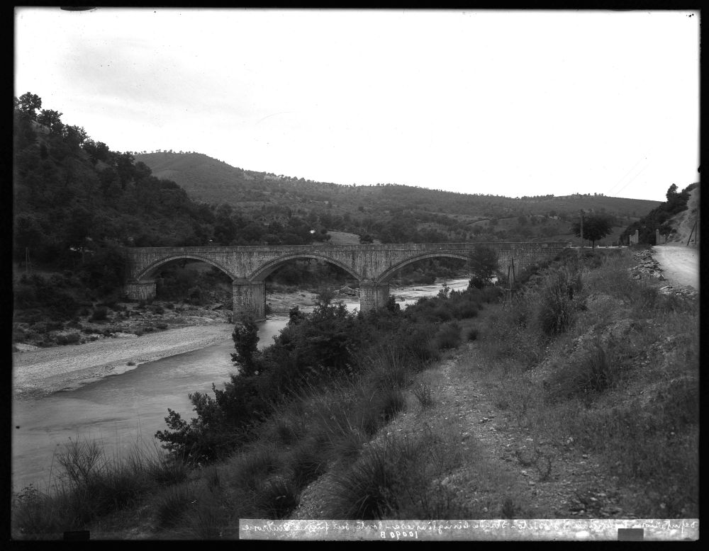 Strada cinigianese. Ponte sull'Ombrone, 1926